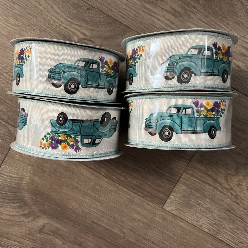 4 Rolls The Spring Shop Ribbon New